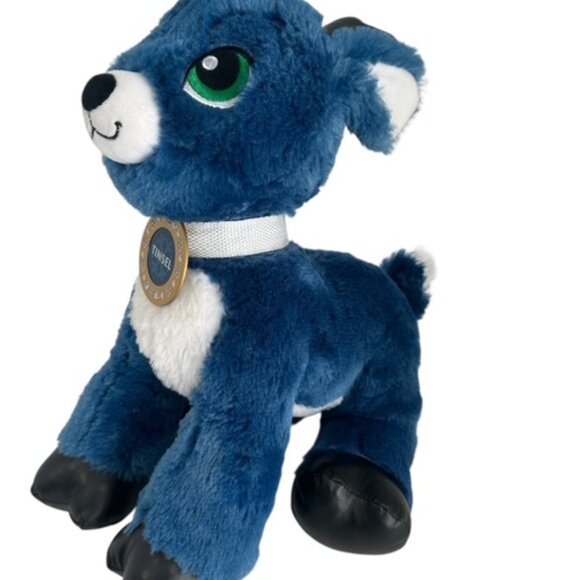 Build-A-Bear Blue Reindeer "Tinsel" – Preowned, Excellent Condition – Rare Holid - Picture 6 of 6